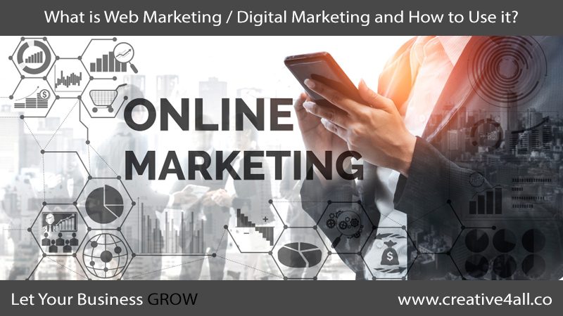 What Is Web Marketing / Digital Marketing And How To Use It?