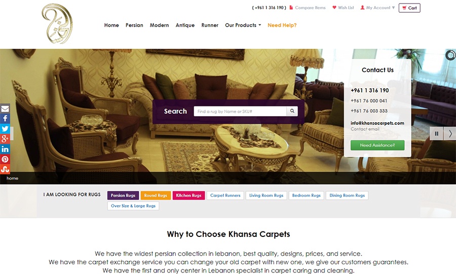 E-Commerce - Web Design & Web Development - Iraq