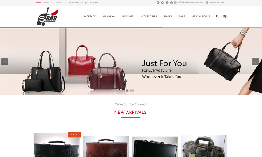 E-Commerce - Web Design & Web Development - Iraq