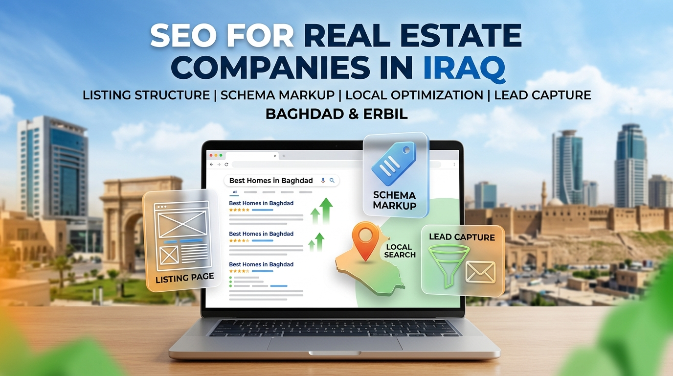 SEO for Real Estate Companies in Iraq