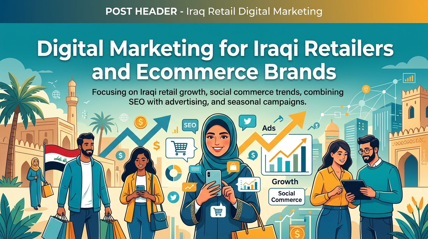 Digital Marketing for Iraqi Retailers and Ecommerce Brands
