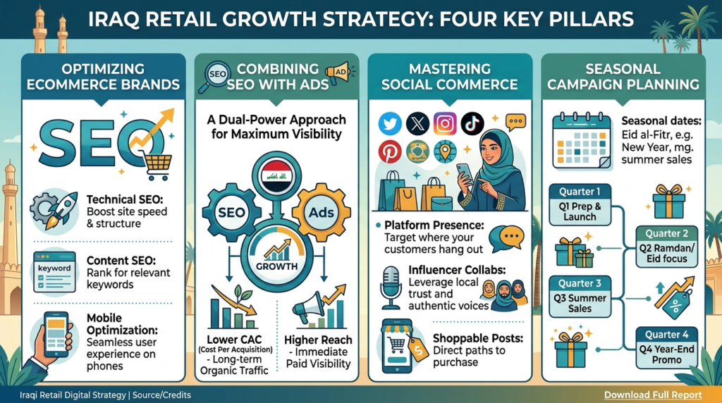 Digital Marketing for Iraqi Retailers and Ecommerce Brands