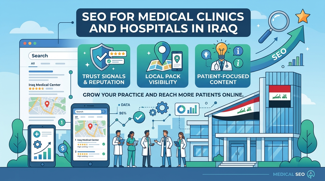 SEO for Medical Clinics and Hospitals in Iraq