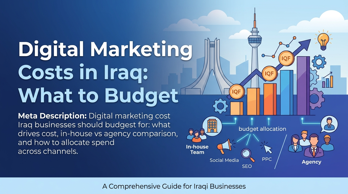 Digital Marketing Costs in Iraq: What to Budget