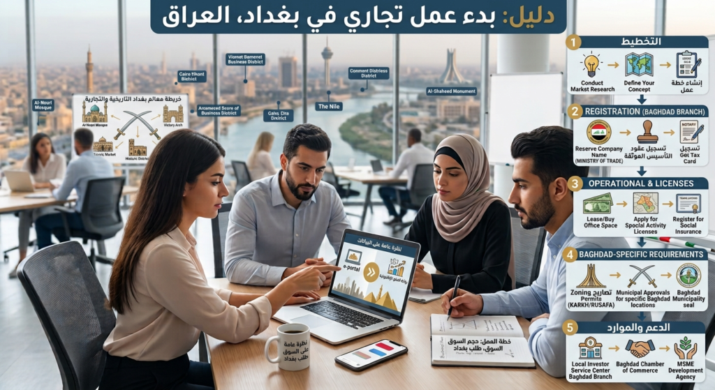 التسويق الرقمي للشركات الناشئة في العراق: دليل مقتصد