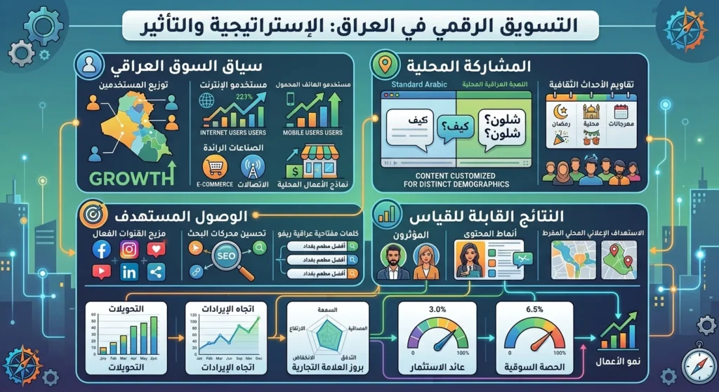 التسويق الرقمي في العراق: الدليل الشامل للشركات