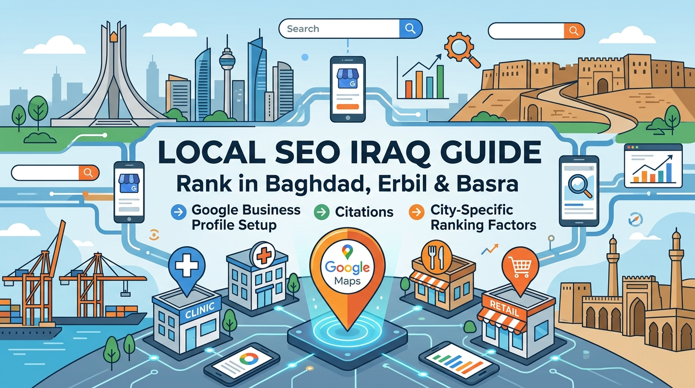Local SEO Iraq: Rank in Baghdad, Erbil & Basra