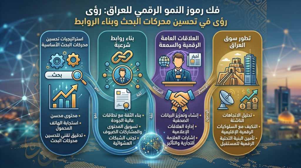 بناء الروابط في العراق: استراتيجيات السيو الخارجي