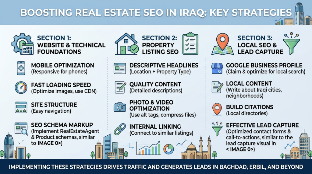 SEO for Real Estate Companies in Iraq