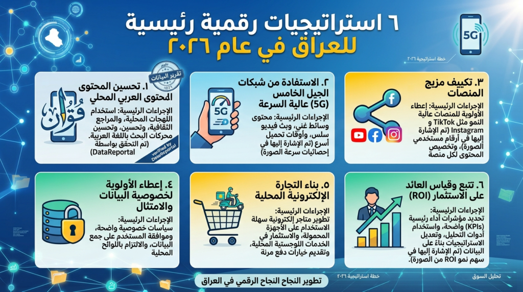 اتجاهات التسويق الرقمي في العراق: ما الذي يتغير (2026)
