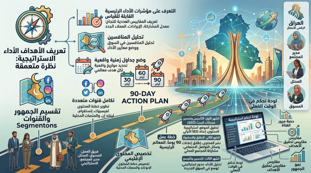 أساسيات الاستراتيجية الرقمية: خارطة طريق للشركات العراقية