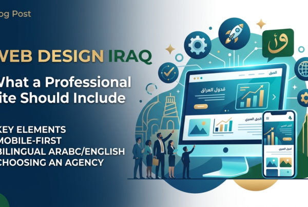 Web Design Iraq: What a Professional Site Should Include