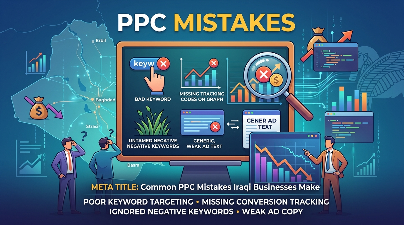 Common PPC Mistakes Iraqi Businesses Make