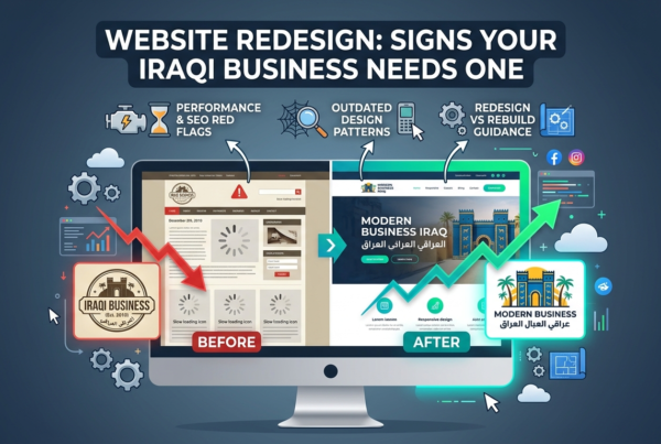 Website Redesign: Signs Your Iraqi Business Needs One