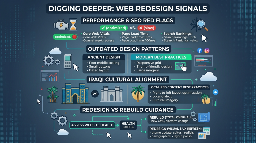 Website Redesign: Signs Your Iraqi Business Needs One