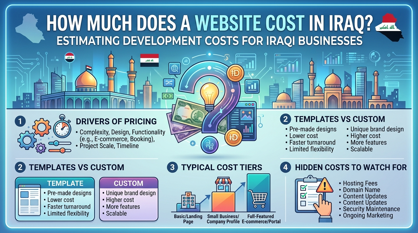 How Much Does a Website Cost in Iraq?