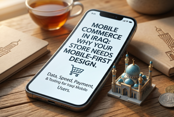Mobile Commerce in Iraq: Why Your Store Needs Mobile-First Design?