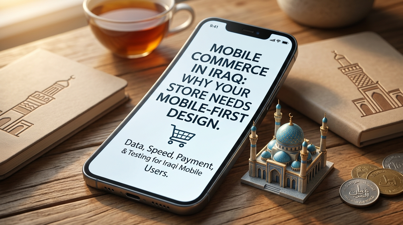 Mobile Commerce in Iraq: Why Your Store Needs Mobile-First Design?