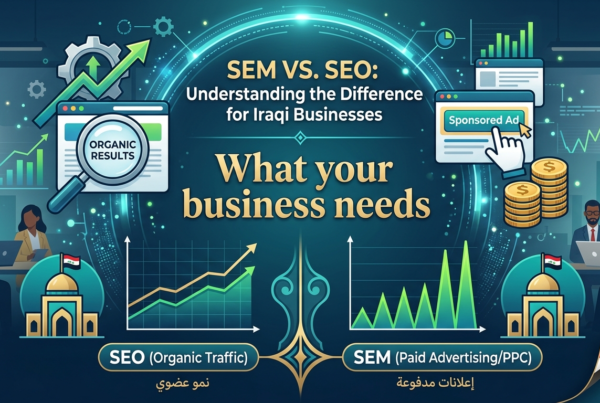 SEM vs SEO: Understanding the Difference for Iraqi Businesses