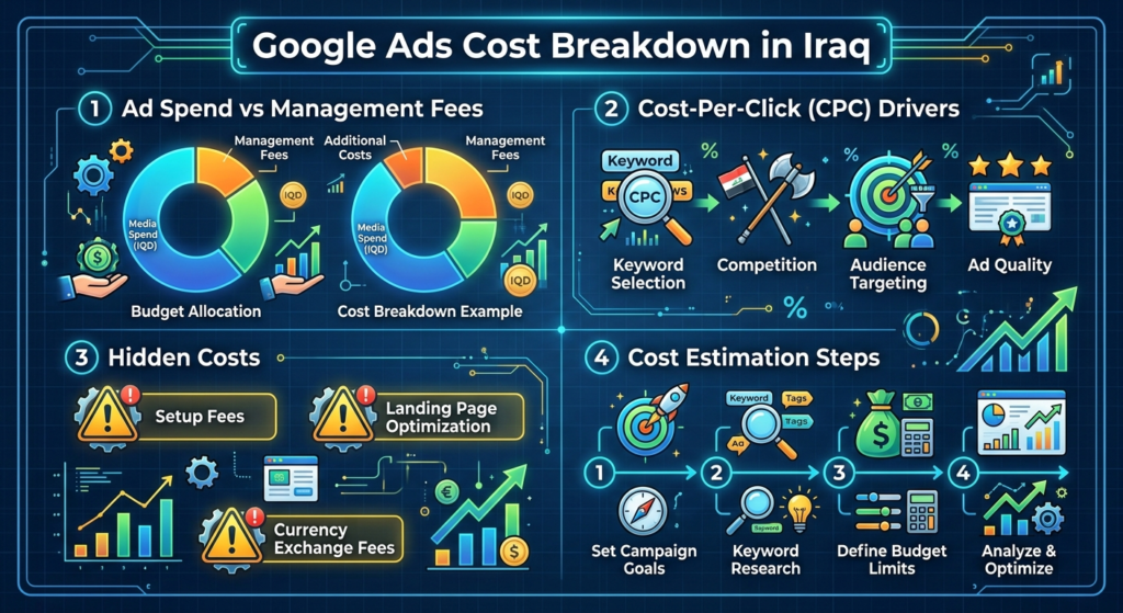 How Much Does Google Ads Cost in Iraq?
