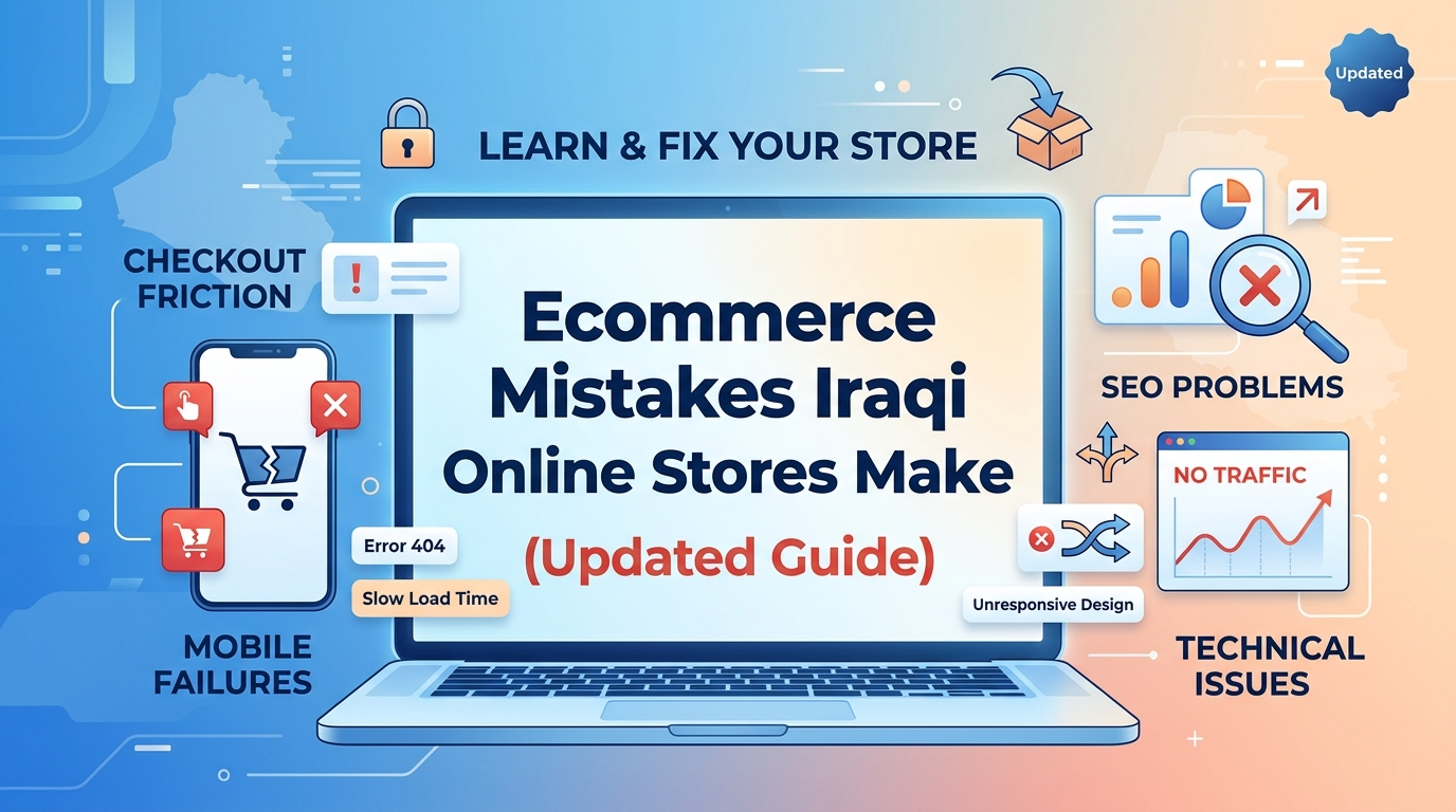 Ecommerce Mistakes Iraqi Online Stores Make (Updated Guide)