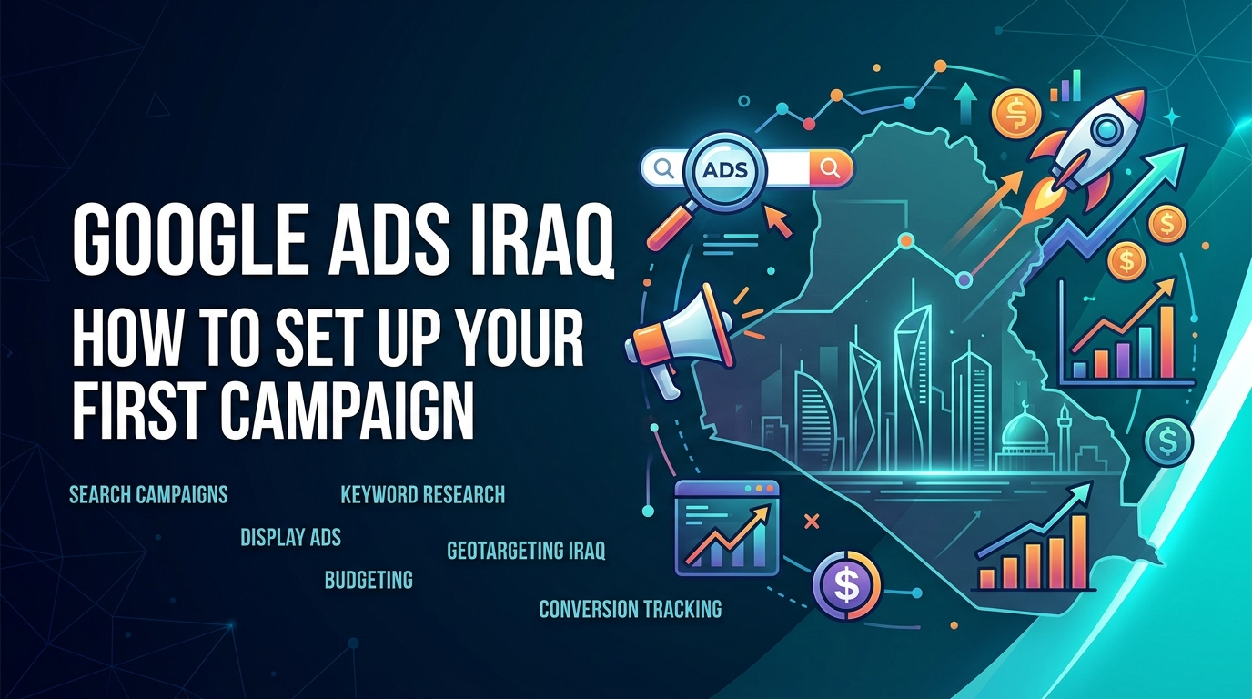 Google Ads Iraq: How to Set Up Your First Campaign?