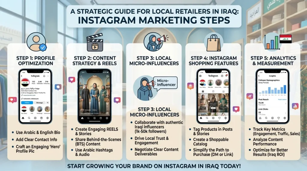Instagram Marketing for Iraqi Retail Brands