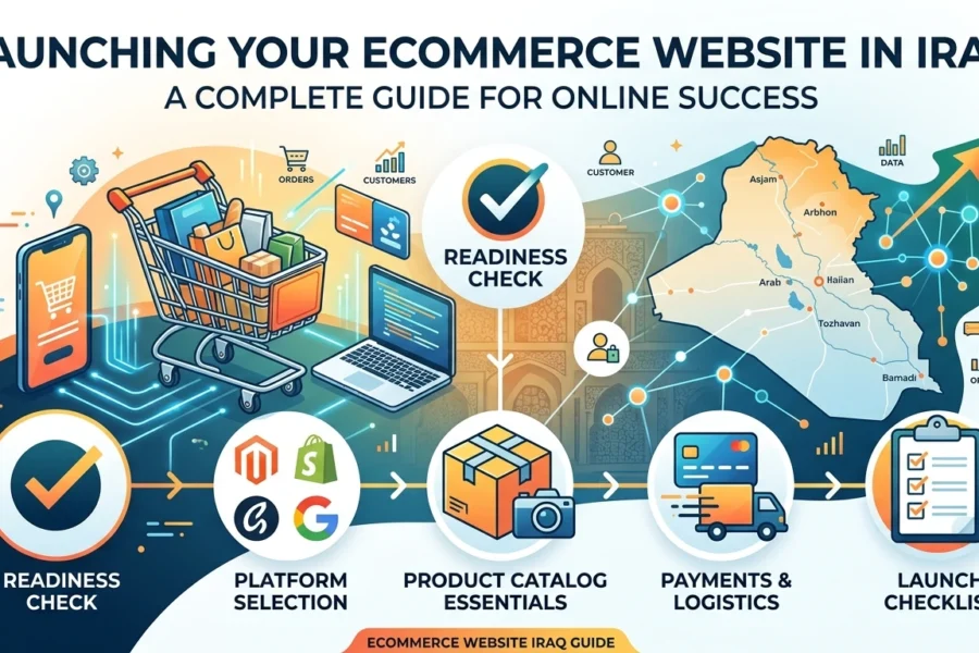 Ecommerce Website Iraq: How to Launch an Online Store