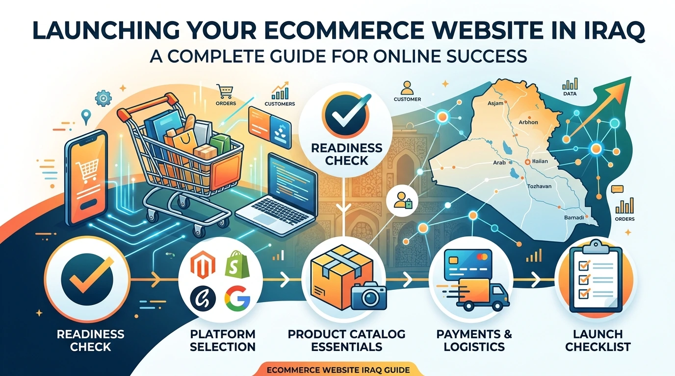 Ecommerce Website Iraq: How to Launch an Online Store