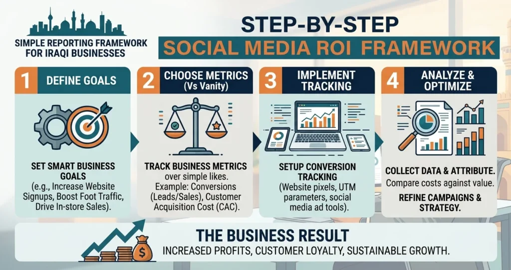 How to Measure Social Media ROI for Iraqi Businesses