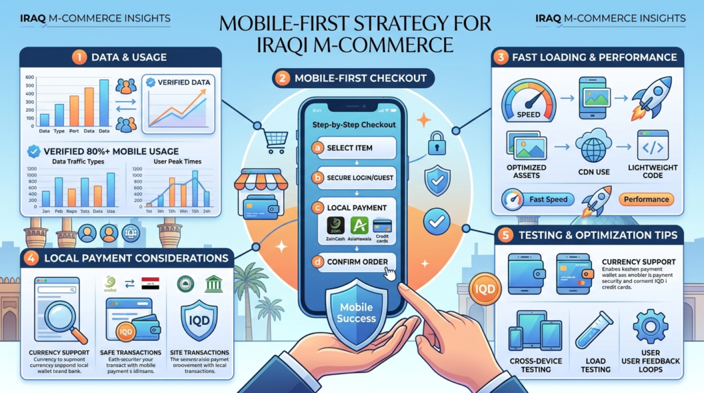 Mobile Commerce in Iraq: Why Your Store Needs Mobile-First Design?