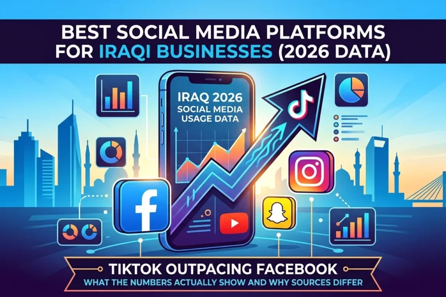 Best Social Media Platforms for Iraqi Businesses (2026 Data)