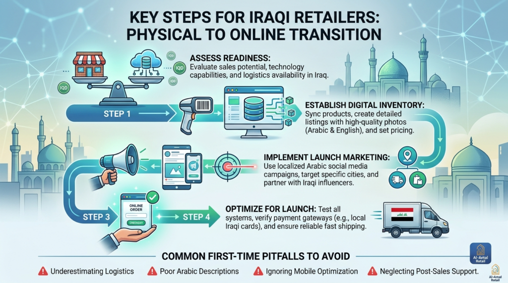 Ecommerce for Retailers: Moving From Physical to Online in Iraq