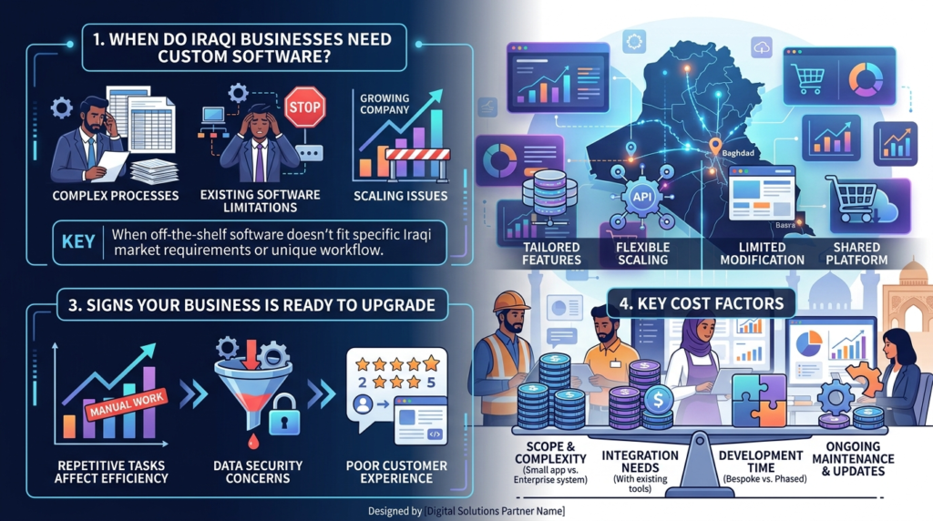 Web Applications: When Iraqi Businesses Need Custom Software