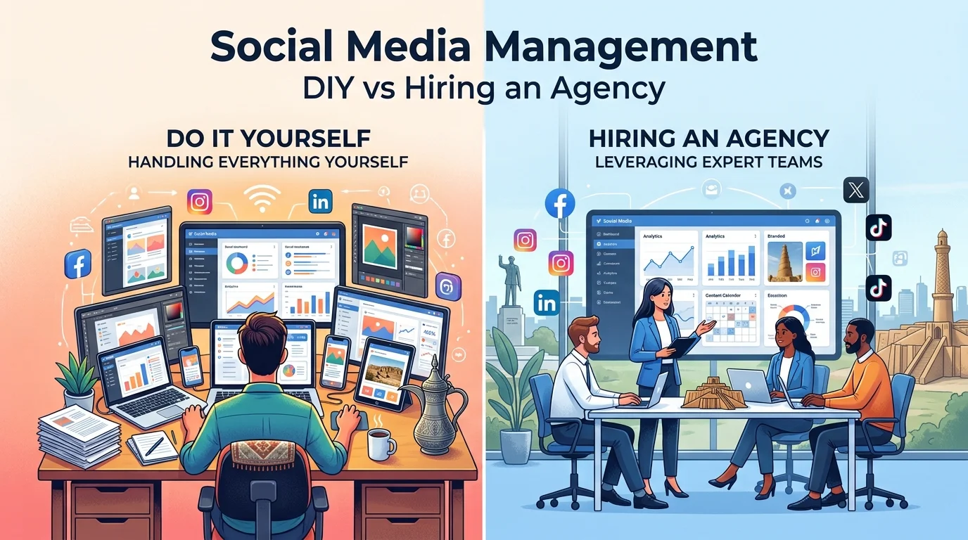 Social Media Management: DIY vs Hiring an Agency