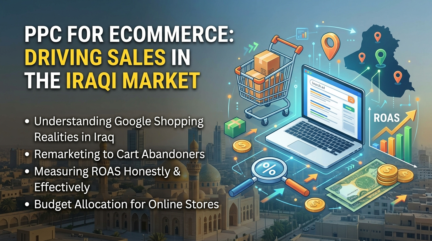 PPC for Ecommerce: Driving Sales in the Iraqi Market