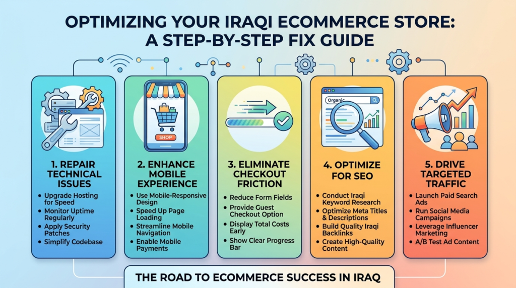 Ecommerce Mistakes Iraqi Online Stores Make (Updated Guide)
