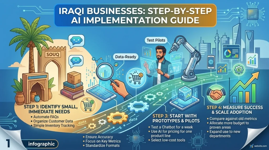 AI for Iraqi Businesses: Where to Start?