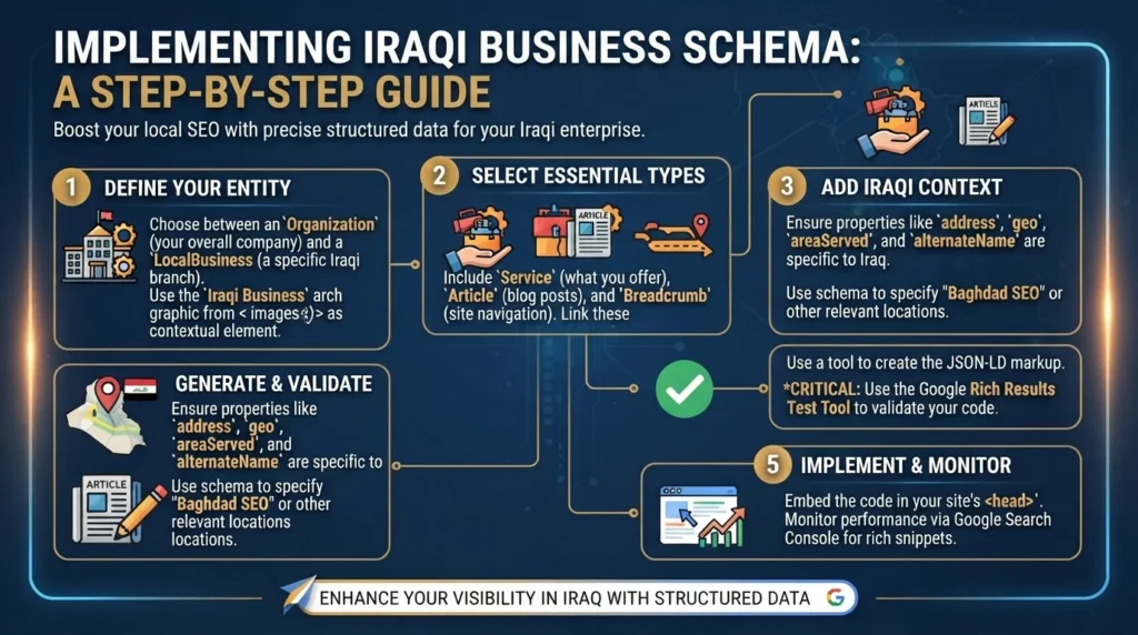 Schema Markup for Iraqi Business Websites