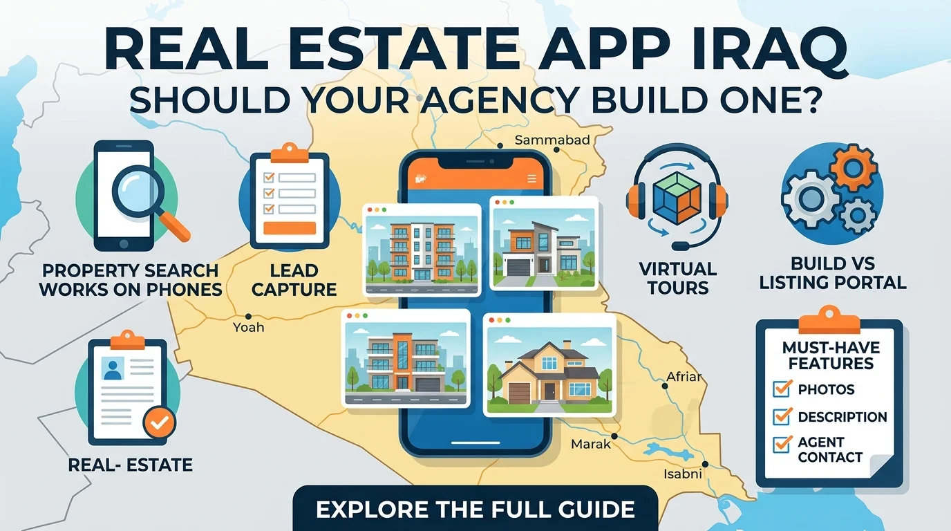 Real Estate App Iraq: Should Your Agency Build One?