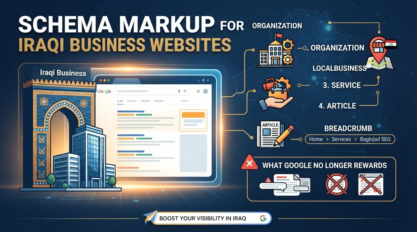 Schema Markup for Iraqi Business Websites