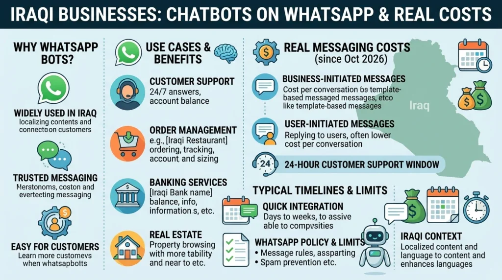 AI Chatbot Iraq: WhatsApp Use Cases and Real Costs