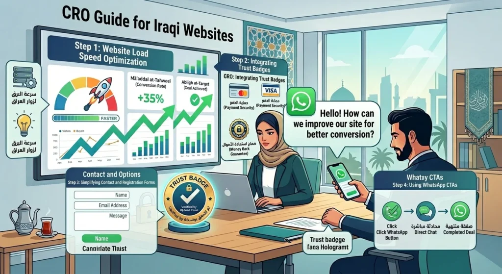 Conversion Rate Optimization for Iraqi Websites