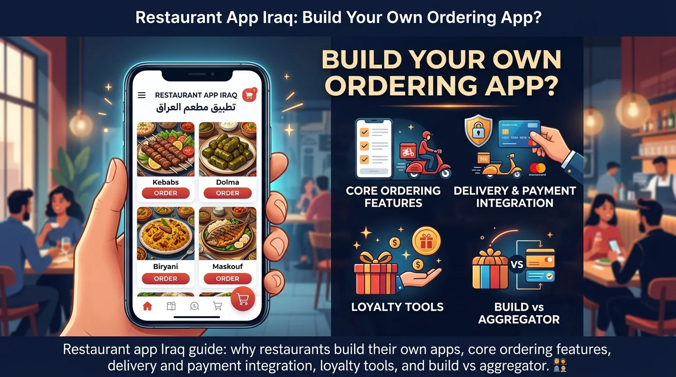 Restaurant App Iraq: Build Your Own Ordering App?