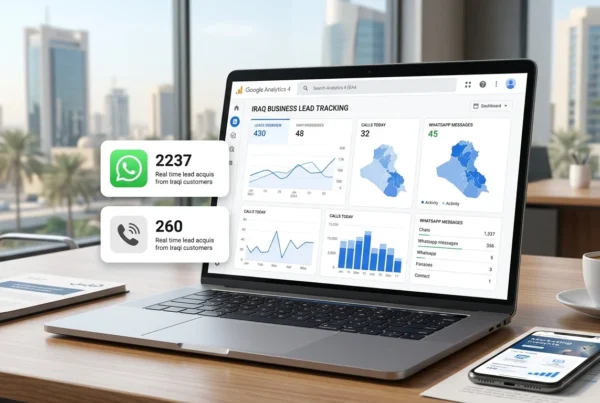 GA4 Lead Tracking for Iraqi Businesses: Calls & WhatsApp