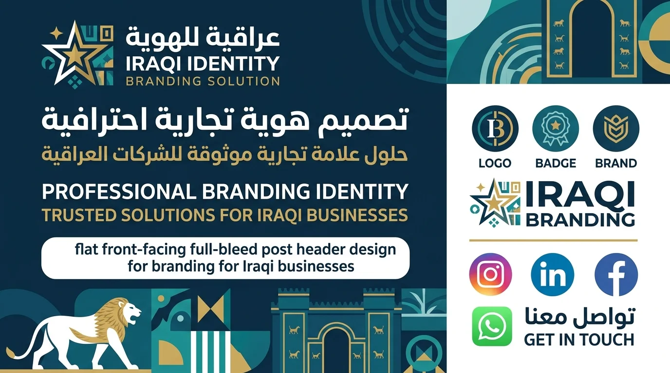 Branding for Iraqi Businesses: Build a Trusted Identity