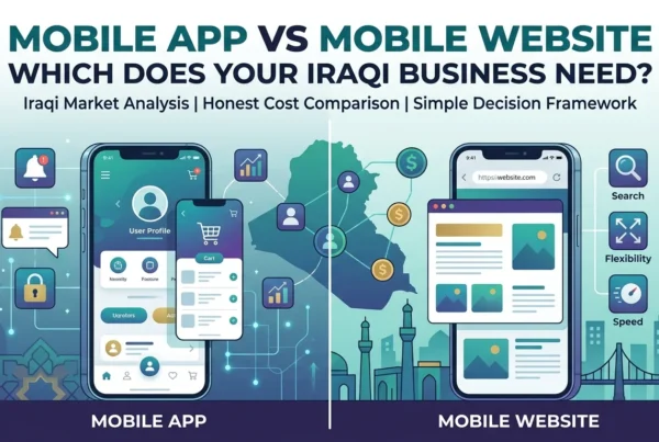 Mobile App vs Mobile Website: Which Does Your Iraqi Business Need?