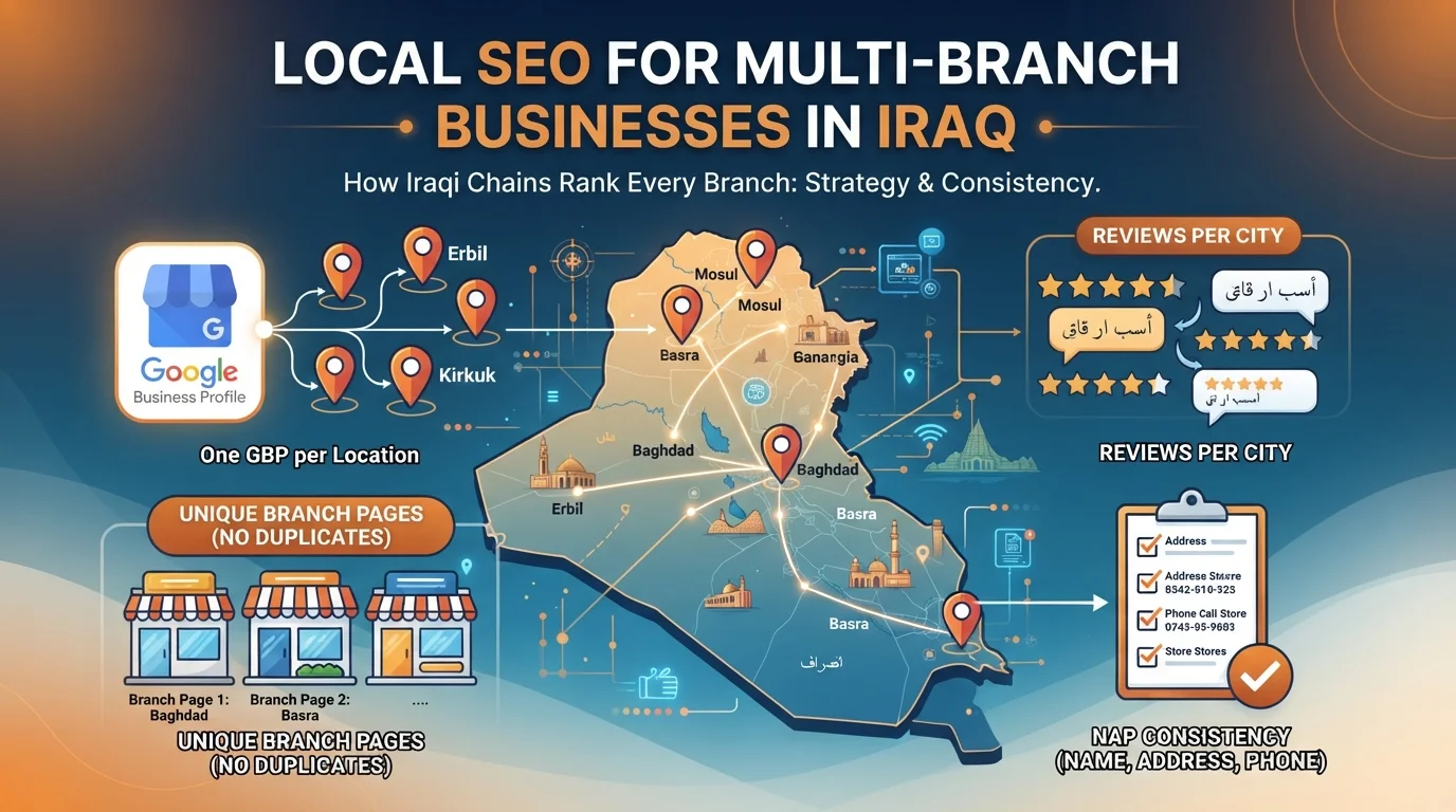 Local SEO for Multi-Branch Businesses in Iraq